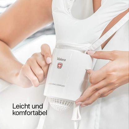 Valera, Swiss Ionic Comfort 513.01, hood dryer for volume and hold, ergonomic, with 3 temperature settings, cool shot, ion generator, 3m cord, storage bag, 600W, white