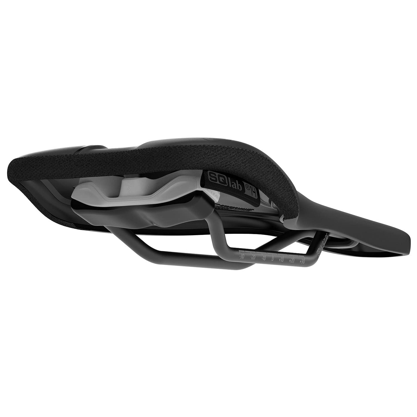 SQlab 614 Ergowave Active 2.1, Gravel & Cyclocross bike saddle SQlab, Black