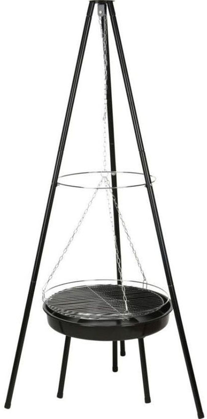 RBS24 Three-Legged Grill Swing Grill Black Ø52 cm Height: 151 cm