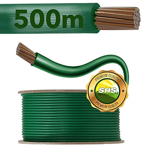 500m boundary wire for robotic lawnmower lawn mower accessories set boundary wire for search cable - compatible with GARDENA/BOSCH/HUSQVARNA/WORX/HONDA/ROBOMOW / Ø2.7mm
