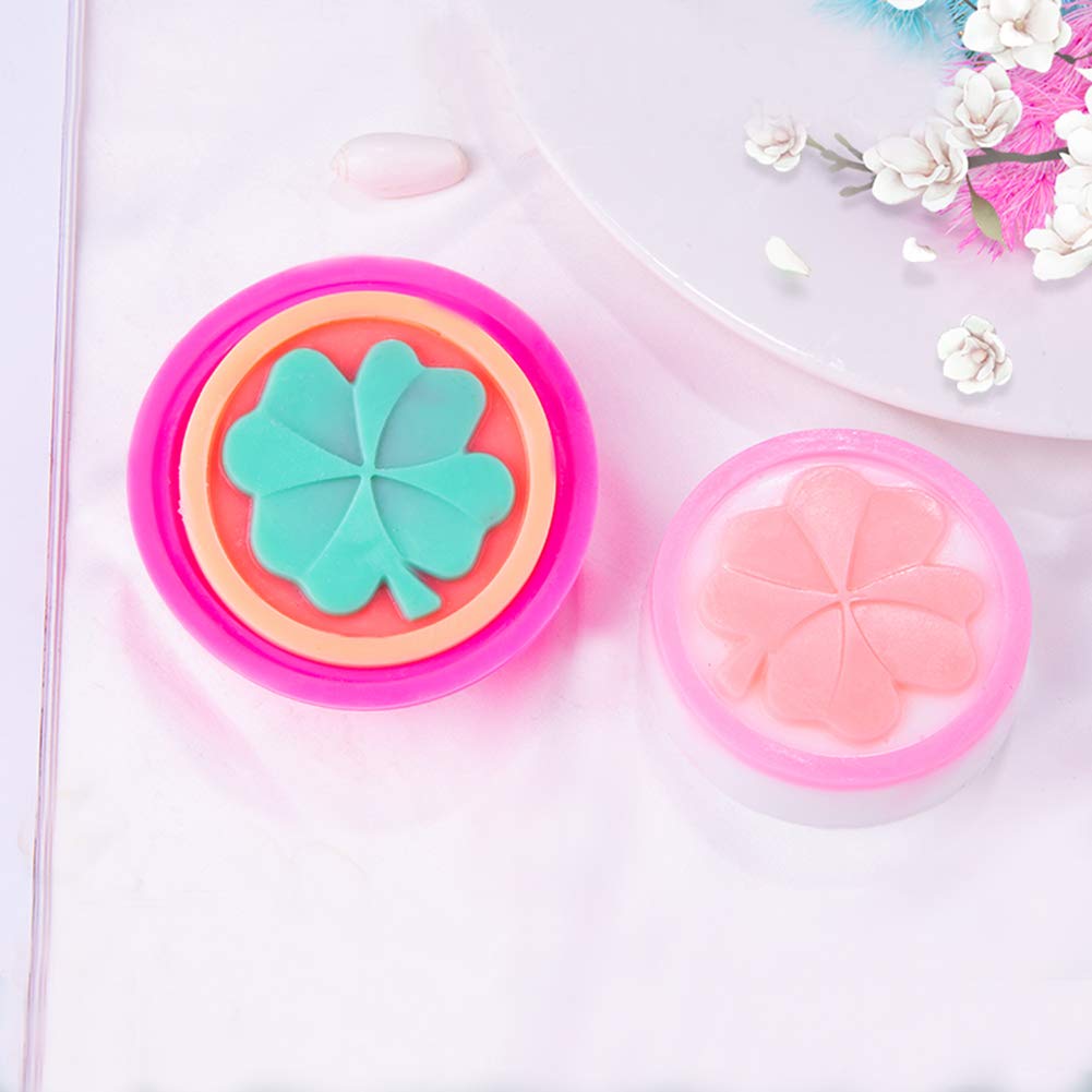 UHAPEER DIY Soap Silicone Mold Set 9 Pieces, Adjustable Wooden Soap Cutter Kit, Handmade Soap Making Tool, Soap Making Kit with Wooden Box, Silicone Soap Mold