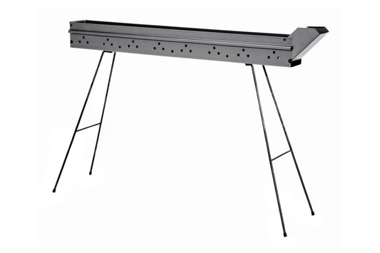 Fabermec Barbecue Skewer Grill Charcoal Grill for Meat Skewers, Sausages, Skewers 110 cm made of iron, made in Italy.