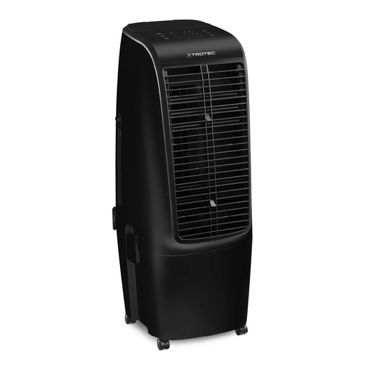 TROTEC Air Cooler with Water Cooling PAE 51 B - Portable 4-in-1 Air Cooler: air cooling, ventilation, air freshening, and air purification, 4 fan speeds, 20 l tank, room size up to 60m² / 150m³.
