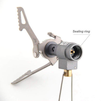 BRS BRS-3000T ultralight gas stove, 26g, titanium alloy, outdoor camping cooker, small size, portable, picnic.