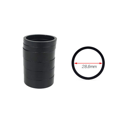 PLAIN Bicycle Ahead Stem Spacer 1/8" Aluminum MTB Road Bike Spacers Headset Spacer with Ahead Cap 2/3/5/10mm (8 Pieces)