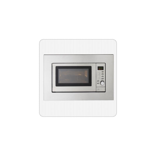 PKM Built-in Microwave MW800.8-20G-EB | 1000W Grill function | 800W Microwave function | 6 power levels | 20L capacity | Stainless steel trim 59.5 cm wide | Defrost function | Child lock | LED display