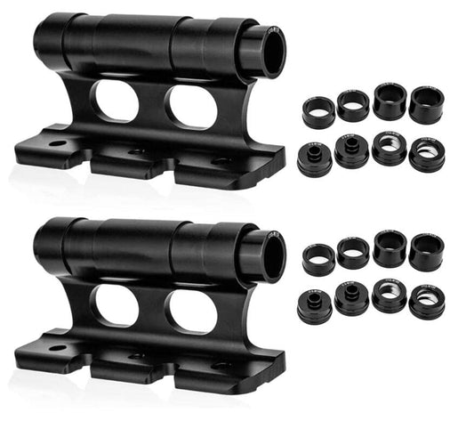 2 pieces roof rack, car bike roof rack fork mount versatile bike block truck block quick release M5/M12/M15x100mm M15x110mm 2x roof rack 8 pairs side covers