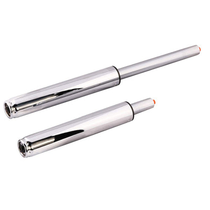 Kaleurrier gas lift, pneumatic chair parts, for chair or stool, lifting mechanism, durable steel housing, Chromcraft, universal size, height extension: 20 cm long.