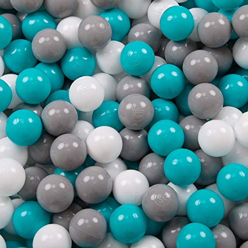 Selonis Ball Pit for Kids 90x30cm Ball Pool for Baby Includes 200 Balls