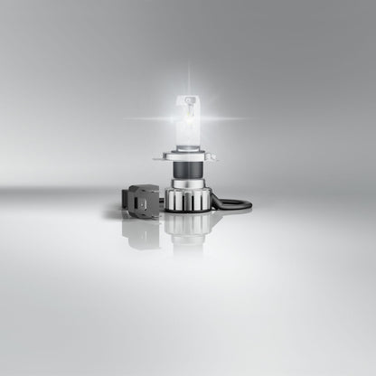 Osram NIGHT BREAKER LED SMART H4 for motorcycles; up to 330% more brightness; 6000K, LED retrofit lamp for motorcycles with road approval, white