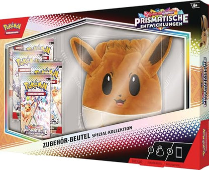 Pokémon Trading Card Game: Special Collection Crimson & Purple - Prismatic Evolutions: Accessories Bag