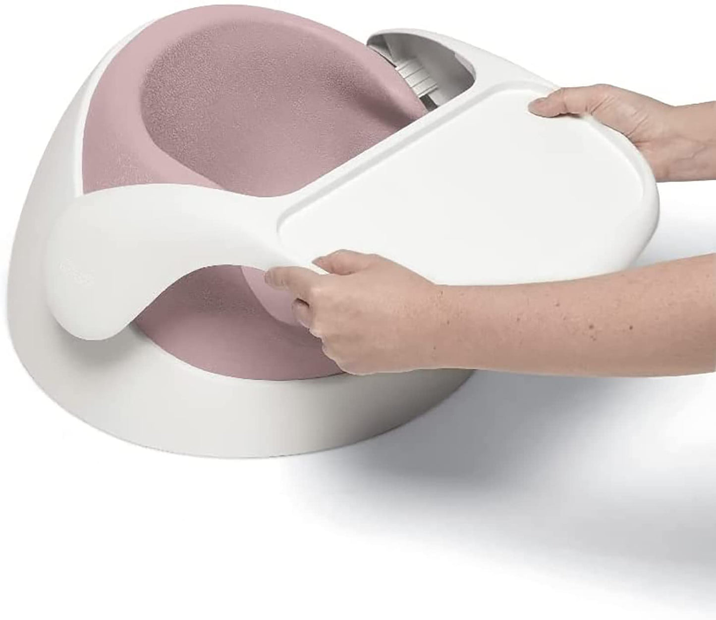 Mamas & Papas Baby Snug seat and activity tray with adjustable features, support function, sturdy and easy to clean, pastel (pink)