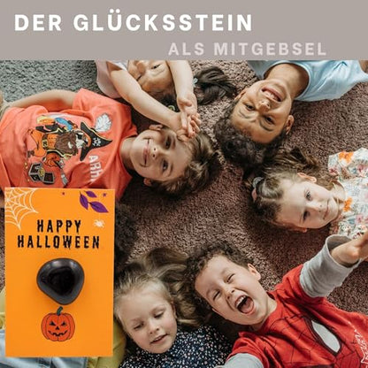 Milaboo® 12 piece set lucky stones for kids I Halloween decoration I giveaways for Halloween party (Halloween)