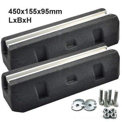 2 x 450 mm universal bracket for ceiling and floor for split air conditioners and heat pumps