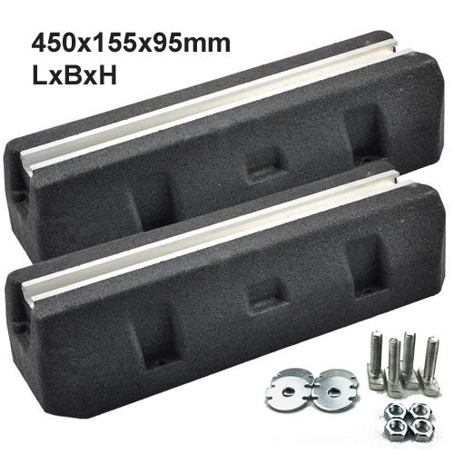 2 x 450 mm universal bracket for ceiling and floor for split air conditioners and heat pumps