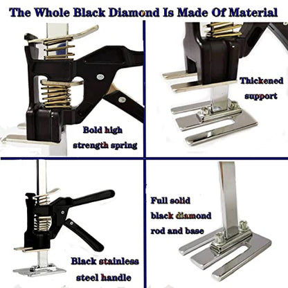 Arm hand tool, 2 pieces, labor-saving arm, 15 inches height adjuster, hand lifting tool, door and wood panels, lift table