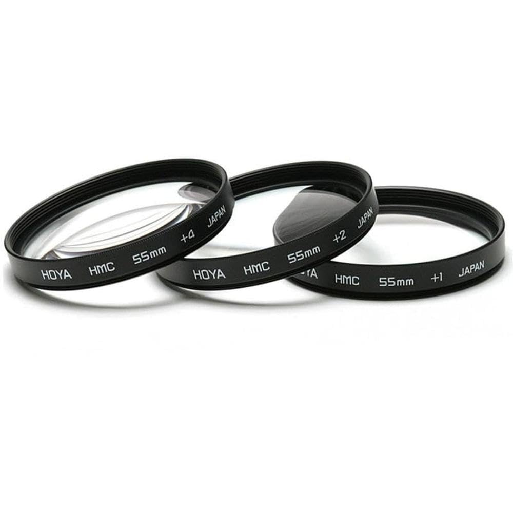 Hoya Close-up Lens Set2 (+1 +2 +4) black 72 mm