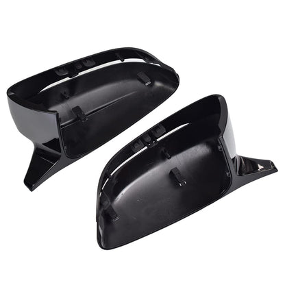 1 Pair of Mirror Caps Left Right Side Mirror Cover Caps for BMW G20 G21 G30 G31 G11 G14 G15 (Jet Black)