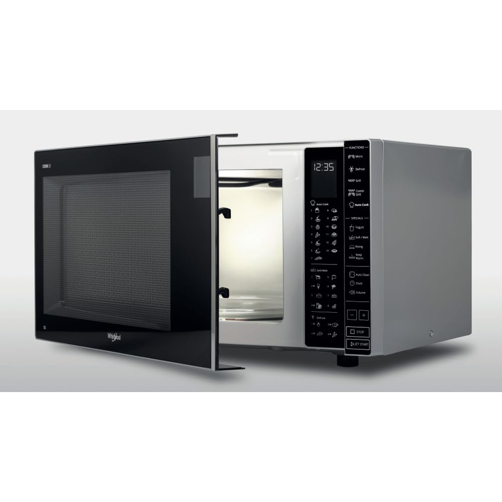 Whirlpool MWP 303 SB Combination Grill and Microwave / 900 W / 30 L Capacity / Quartz Grill 1050 W / AutoClean / Yogurt Function / Melting Function / Keep Warm Function