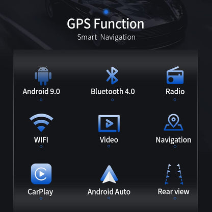 LEXXSON Carplay Radio Android Auto for Seat Leon 2005-2012 | 9-inch capacitive touchscreen WiFi GPS Navigation Bluetooth SWC USB Player 2G DDR3 + 32G NAND Flash Storage.