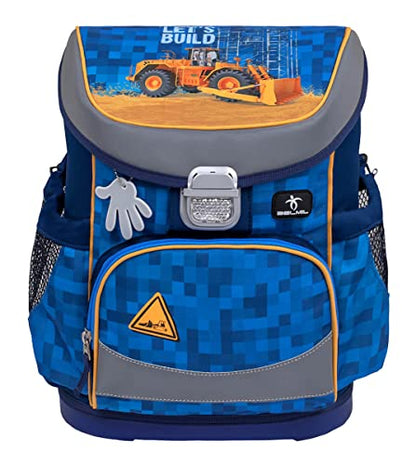 Belmil Mini-Fit School Bag Set 4-piece (405-33/AG/S) (Bulldozer)