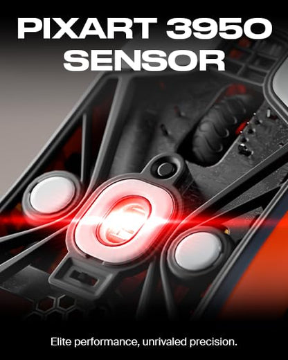 Fnatic x Lamzu Maya X 8K Medium-Large Wireless Pro Gaming Mouse Special Edition, Pixart 3950 sensor, light 47g, up to 80h battery life/1kHz polling rate, optical switches, Windows & Mac compatible.