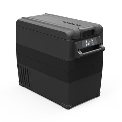 Alpicool NCF55 55L compressor cooler 12V portable mini fridge electric freezer small freezer for car camping, truck, boat, -20℃ to 20℃ (Black)