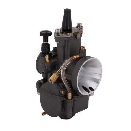 JFG RACING 30mm PWK Carburetor for GY6 100cc 125cc 150cc 2T 4T - Dark Grey