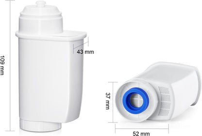 Molifal replacement water filter for Siemens EQ Series, EQ5, EQ6, EQ9, S700, EQ500, S900, S500, TZ70003, TCZ7003, replacement filter for Bosch TCZ7003, TCZ7033, 467873, Brita Intenza, Bosch 12008246 (3)