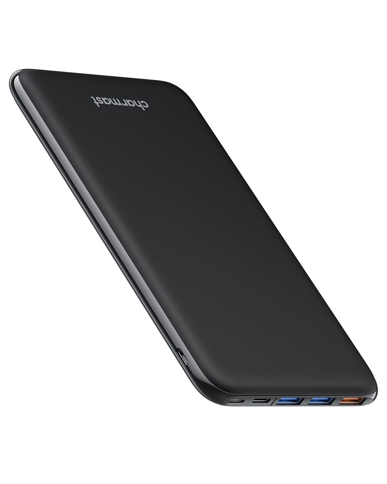 Charmast Power Bank, ultra slim power bank 26800mAh with 4 outputs & 3 inputs, USB C in & out external phone batteries compatible with iPhone 16/15/14/13/12 Pro Max Plus iPad Samsung Huawei Switch Tablet.