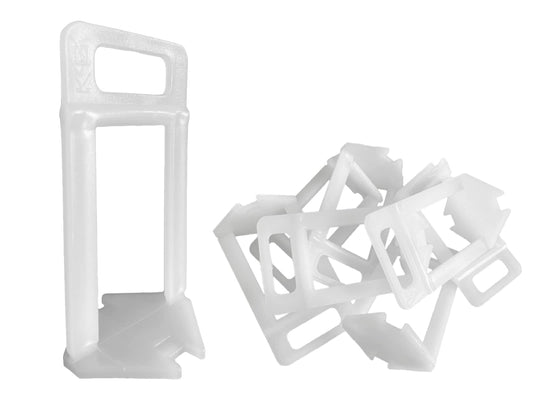 500 EXTRA HIGH tile leveling spacers for tile thicknesses from 25mm to 35mm - TILE GOD® - Joint width 3mm - Levelling spacers - Wedges - Pliers customized individually (500 EXTRA HIGH tile leveling spacers 3mm)