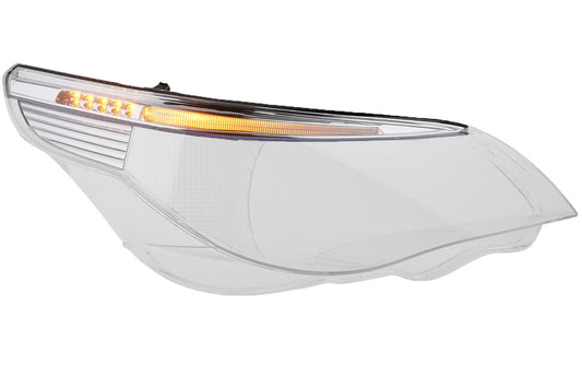 Johns, headlight set suitable for BMW 5 headlight glass E60/E61 07/03-03/07 left, right for Xenon.