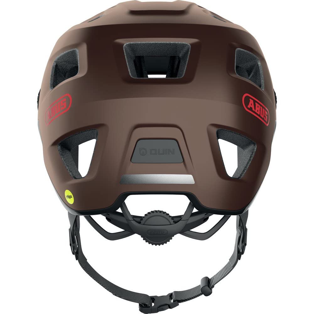 ABUS MTB Helmet MoDrop MIPS - sturdy bike helmet with impact protection for mountain bikers - custom fit - Unisex - Copper Matte, S.