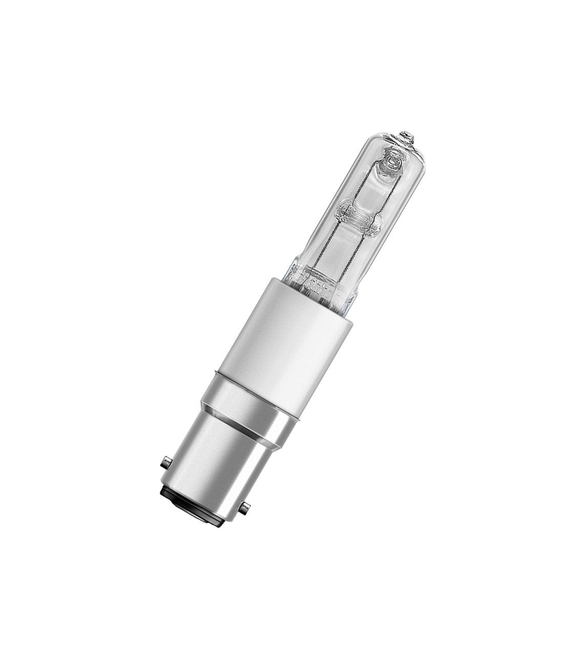 Osram quartz halogen lamp B15d 150 W Clear 64498 HALOLUX CERAM, Warm white