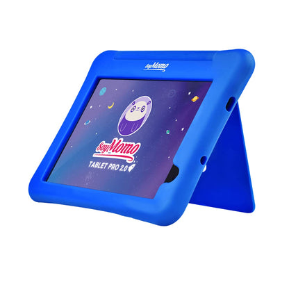SoyMomo - Kids Tablet - Pro 2.0 - Detection of inappropriate content, Artificial Intelligence, Parental controls, Ad blocker, 8" FHD, 32GB, WiFi, Bluetooth, Blue