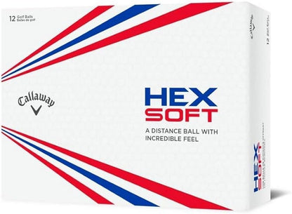 Callaway Golf Hex Soft Golf Balls, White