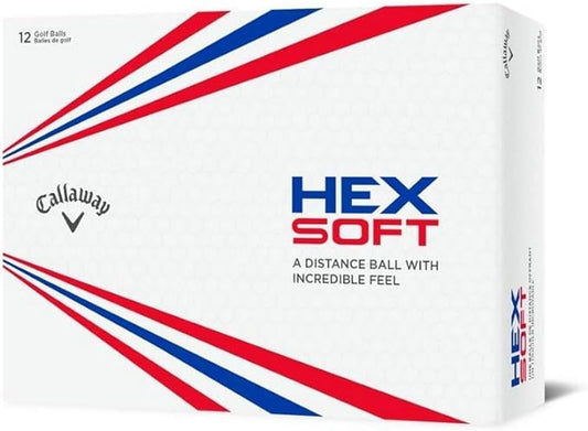 Callaway Golf Hex Soft Golf Balls, White