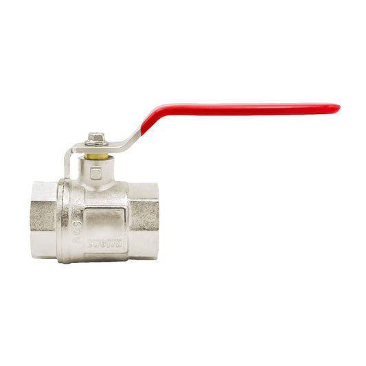 VARIOSAN ball valve 13347, 1 1/4" F/F, DN32, brass, full bore, lever handle