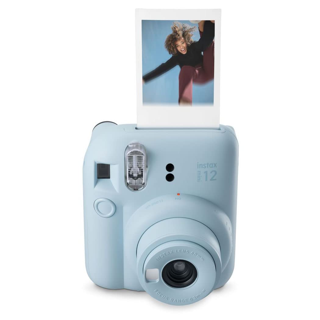 Fujifilm Instax Mini 12 Instant Camera with 20 shots, Pastel Blue