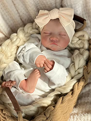 Zero pam reborn doll girl full silicone lifelike 19 inch silicone baby doll realistic newborn baby dolls baby doll like real baby