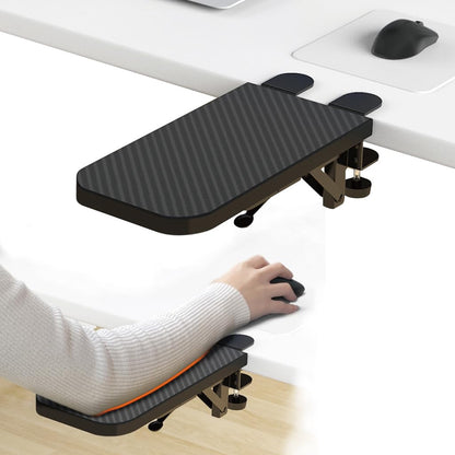 Honjie computer arm holder suitable for desks, stable mouse arm holder, computer desk extension, suitable for home and office.