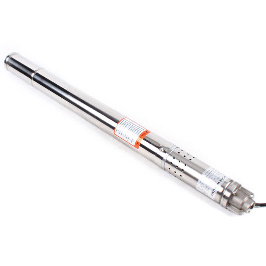 2" Deep Well Pump Submersible Pump 370w Well Pump Pipe Pump Garden Pump Sand Resistant 55m 1000 L/h