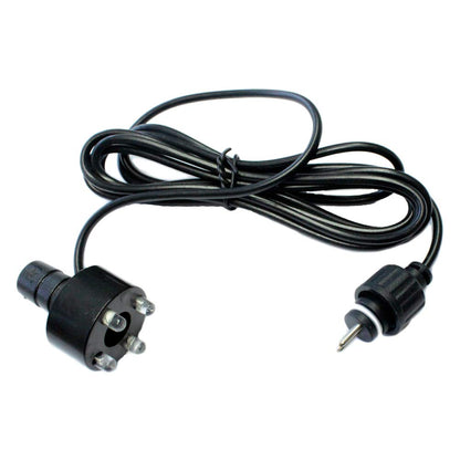 3-piece set LED fountain lighting Cold-White 12V AC | Replacement lighting for fountains & water features | Without power supply | 2m cable | Double pin standard plug | Includes 1/2" & 3/4" hose connections