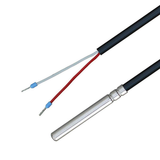 iOVEO 035HP05210 - NTC 10kOhm temperature sensor with PVC cable up to 105°C, temperature sensor & 001AF05200 - Outside temperature sensor, 2-wire connection, heating sensor, NTC sensor