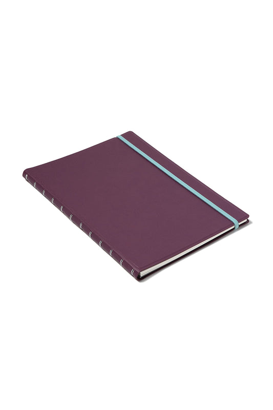 Filofax Modern Notebook, refillable, A4, Plum, 179525