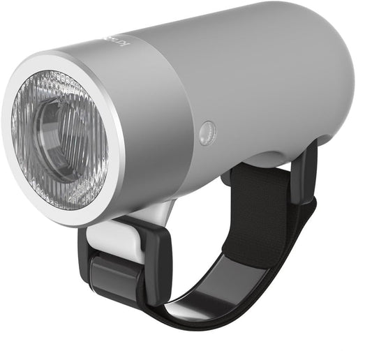 Knog Plug Bike Lights LED Front or Rear Light StVZO, black red gray (gray)