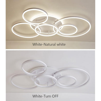 MyLjp LED ceiling light Simple Modern ceiling lamp Dimming Living room Atmospheric Rectangular ceiling spotlight Aluminum Acrylic Bedroom lamp Office Spotlight Kitchen Stepless White