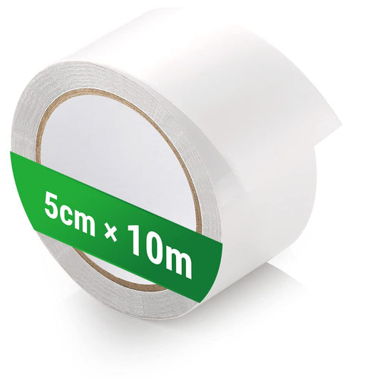 Ecooe Pool Repair Kit Tent Tape 10M x 5CM Tent Repair Tape Transparent Waterproof Professional suitable for pool, inflatable boat, PVC-coated, air mattress, gazebo patches
