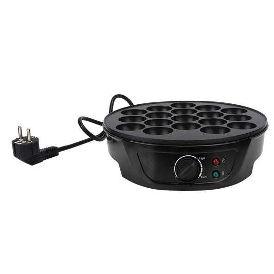Japanese Takoyaki machine, 18-grid kitchen octopus ball maker mini electric baking mold for making snacks Takoyaki, 220-240V (EU)