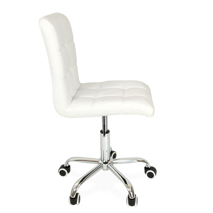 Beltom® Swivel Chair Office Chair Desk Chair Adjustable Height PC Chair Ergonomic - White